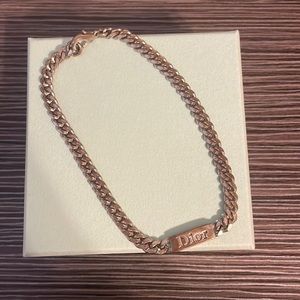 Authentic Dior Silver chain Bracelet